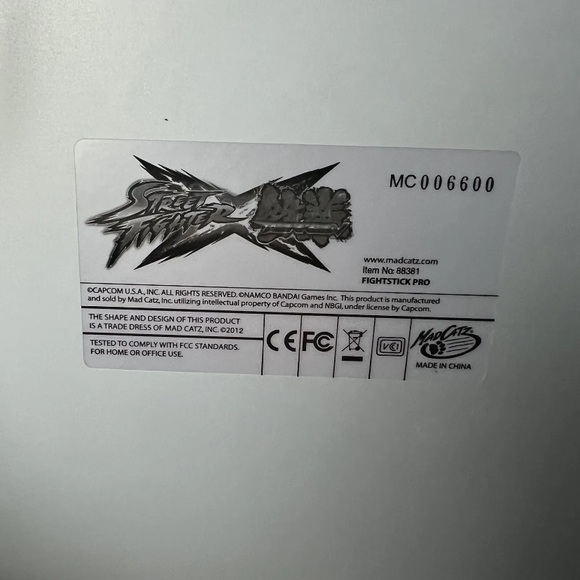 Playstation 3 Mad Catz Street Fighter X Tekken - Arcade FightStick PRO (cross) - Picture 10 of 13